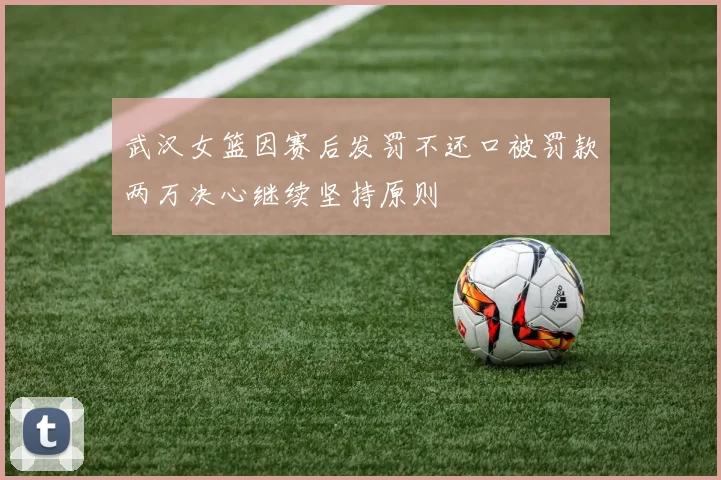 武汉女篮因赛后发罚不还口被罚款两万决心继续坚持原则